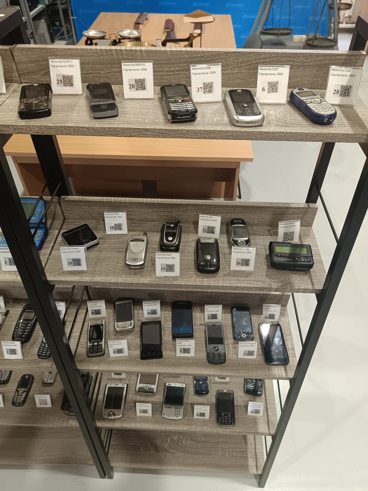 Выставка телефонов Motorola
